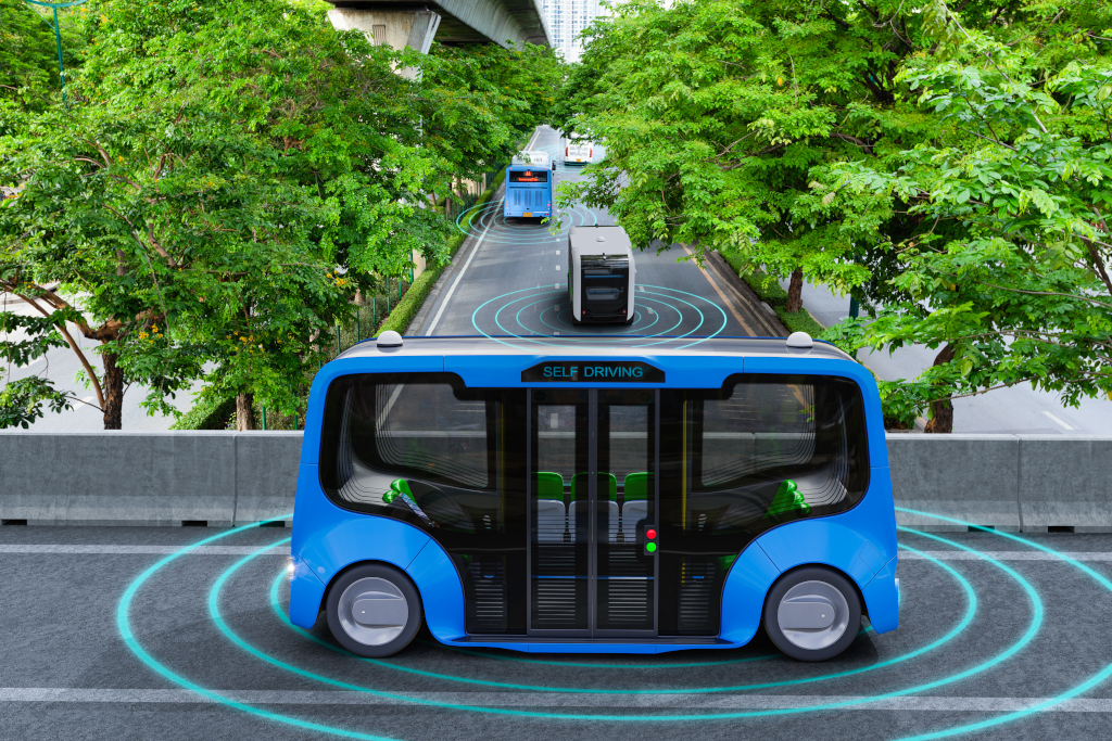 Self driving bus