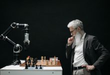 AI Thinking while Looking at a Chessboard