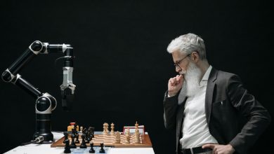 AI Thinking while Looking at a Chessboard