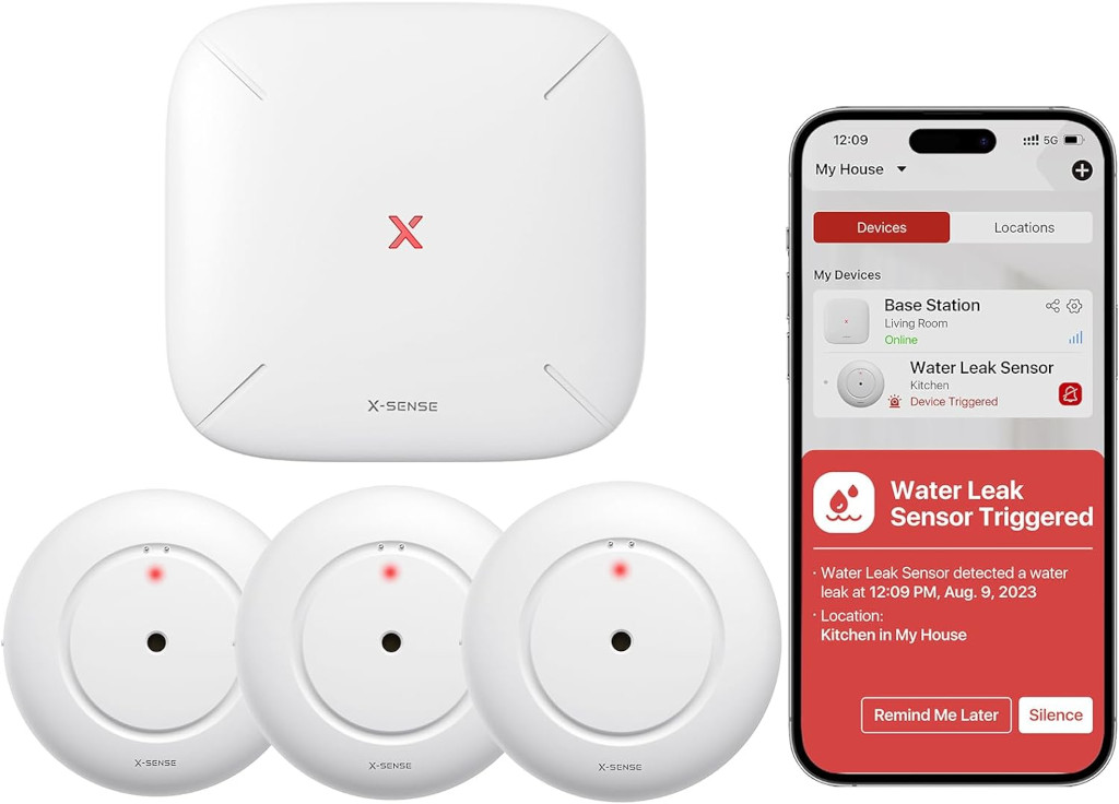 X-Sense Wi-Fi Water Leak